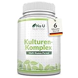 Kulturen Komplex Probiotika Darmsanierung - 180 Kapseln - Hochdosierte...