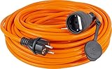 as - Schwabe Baustellen-Panzerleitung – 5 m robustes Panzer-Kabel H07BQ-F...