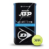Dunlop Tennisball ATP Championship – für Sand, Hartplatz & Rasen (2x4...