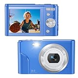Digitalkamera Fotokamera FHD 1080P 36MP Fotoapparat Kompaktkamera 2,4' LCD...