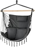 Outtec Hängesessel Outdoor 100x130x75cm, bis 150 kg, Hängeschaukel Outdoor mit...