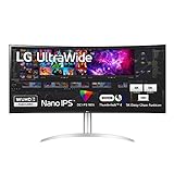 LG 5K UltraWide Curved Monitor 40WP95X-W 94,7 cm - 39,7 Zoll, 5120 x 2160, Nano...