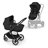 CYBEX Gold Kinderwagen EOS Lux 2-in-1, Reisesystem, Ab Geburt bis 22 kg (ca. 4...