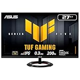 ASUS TUF Gaming VG279Q5R 27 Zoll Full HD Monitor (200 Hz, 0.3ms GtG, FreeSync,...