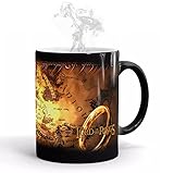 Ariycaz Kaffeetassen,Der Herr Ringe wärmeempfindliche Keramik-Kaffeetassen...