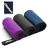 Mikrofaser Handtuch 3er Set (30*50cm): Schnelltrocknend & Kompakte Microfaser...
