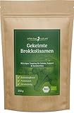 Gekeimte Brokkoli Samen Bio - Verzehrfertig, nicht für Sprossen Zucht - 250 g...