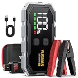 YUSMAN Starthilfe Powerbank für PKW | 6000A Autobatterie Booster für alle...