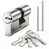MANICAF Schließzylinder 25/30, Profilzylinder, Euro-Zylinder-Schloss,...