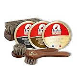 Erdal Schuhpflegeset Klassik Farbauffrischung Glanz & Schutz, für Glattleder,...