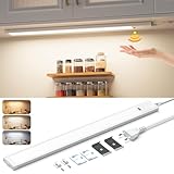 Lureshine Unterbauleuchte Küche LED Dimmbar, 41CM Unterschrank Beleuchtung...