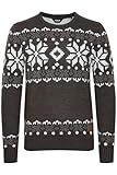 SOLID SDNorwig Herren Weihnachtspullover Norweger-Pullover Winter Strickpullover...