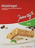 Jeden Tag Müsliriegel, Nuss, 200 g