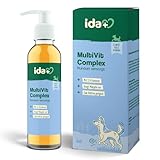 ida+ - MultiVit Complex für Hunde - 200ml - 15 wichtige Vitamine für den Hund...