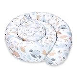 Totsy Baby Seitenschläferkissen Bettschlange Body Pillow 150 cm Baumwolle -...