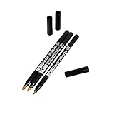 Homéa, Set mit 3 Kalligraphie-Stiften, 3 Spitzen, 2/3,5/5 mm, goldfarben