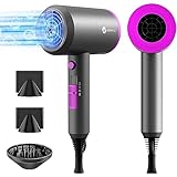 Ionen Föhn AC Motor 1800W Haartrockner, Slopehill Schnelltrocknen Hair Dryer,...