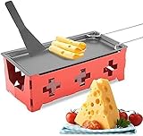 Raclette Grills Mit Schaber, Raclette-Set Mini Raclette Teelicht-Raclette,...