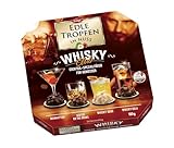 Edle Tropfen in Nuss Whisky Club 100g, flüssig gefüllte Schokoladenpralinen...