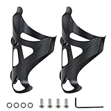 ROADNADO Flaschenhalter Fahrrad 2 Stück Carbon MTB Flasche Flaschenhalter...