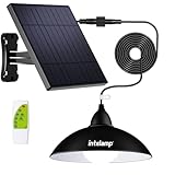 INTELAMP Solarlampen für Außen Innen Hängend, LED Solar Hängelampen mit...