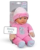 BABY born for Babies Sleepy Pink - weiche 30 cm Puppe - Mit pinkem Körper &...