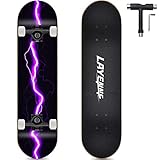 Skateboard Blitz, 31 x 8 Zoll,8-lagiges Ahornbrett, An beiden Enden symmetrisch...
