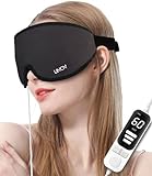 UNCN Beheizte Augenmaske für trockene Augen Hot Electric USB Warme Kompresse...