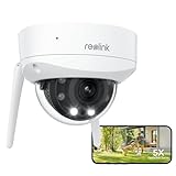 Reolink 4K Wi-Fi 6 Überwachungskamera Aussen mit 5X Optischem Zoom, 8MP Plug-in...
