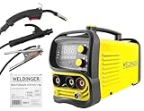 WELDINGER ME 130 mini Flux ECO Fülldrahtschweißgerät + 1 kg Fülldraht +...
