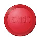 KONG Flyer - Langlebiges Outdoor Hundespielzeug - Wurfscheibe aus Naturkautschuk...