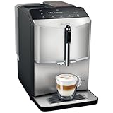 SIEMENS Kaffeevollautomat EQ300 TF303E07, für viele Kaffeespezialitäten,...