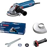 Bosch Professional kabelgebundener Winkelschleifer GWS 12-125 S (Scheiben-Ø:...
