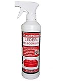 Leder-Pflegemilch 500 ml | CleanPrince Lederpflegemilch Lederbalsam Ledermilch...