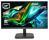 Acer EK241YH Monitor 23,8 Zoll (60 cm Bildschirm) Full HD, 100Hz HDMI, 75Hz VGA,...