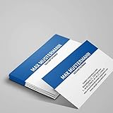 Visitenkarten, prinux, Professionell, 75 Stück, 400g-Karton, mit Wunschtext -...