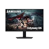 Samsung Odyssey G50D QHD Gaming Monitor, 27 Zoll, Bildschirm mit Fast IPS-Panel,...