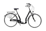 28 Zoll Alu Fahrrad City Bike Damen 7 Gang Nabenschaltung Tiefeinsteiger schwarz...