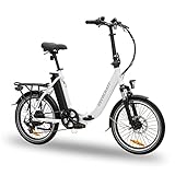 VecoCraft E-Pax e Bike klapprad, Elektro klapprad 20 Zoll, mit herausnehmbarem...