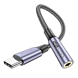 MOSWAG USB Typ C auf 3.5mm Kopfhörer Jack Adapter, Audio USB C auf Aux Dongle...