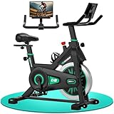 DMASUN Heimtrainer Fahrrad, Hometrainer Fahrrad mit großem Tablet-Halter und...