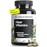 Haar Vitamine – 180 Kapseln – hochdosiert mit Keratin, Biotin, Selen, Zink,...