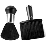 2 Stück Friseur Bürste, Nackenpinsel Set Staubentfernungsbürste, Soft...