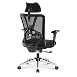 Ticova Bürostuhl Ergonomisch Schreibtischstuhl mit Verstellbarer...