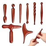 8 Stücke Triggerpunkt Massagegerät Fuß Holz, Trigger Holz Massage-Werkzeug,...