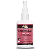 Sekundenkleber extra stark, 25g, Cyanacrylat(CA) Kleber, Superkleber extra stark...