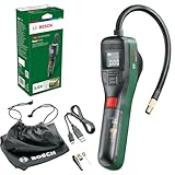 Bosch elektrische Fahrradpumpe/Luftpumpe/Mini Kompressor EasyPump (3,0 Ah Akku,...