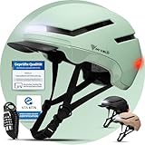 MIVELO Fahrradhelm Damen Herren Erwachsene mit Licht inkl. Helmschloss, NTA...