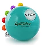 PEZZI - Gymnastikball Original Pezziball Standard 65cm Ø – Sitzball für...