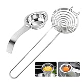 2 Stück Eigelbtrenner Eier Trennhilfe Eiertrenner Egg Separator Eiertrenner...